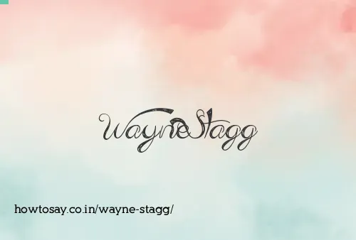 Wayne Stagg