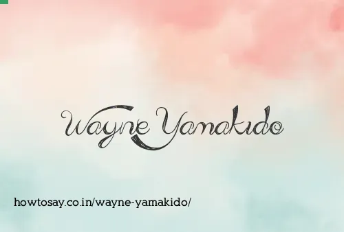 Wayne Yamakido