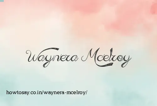 Waynera Mcelroy
