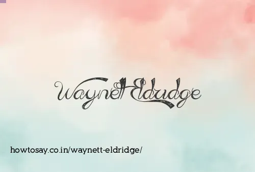 Waynett Eldridge