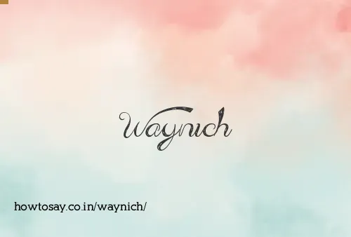 Waynich