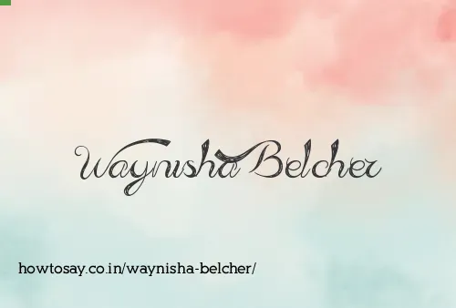 Waynisha Belcher