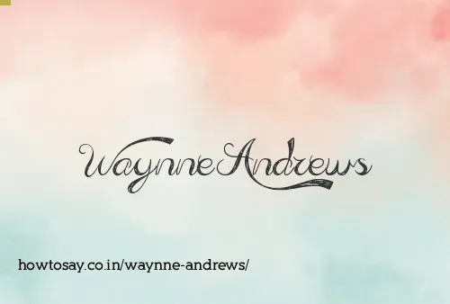 Waynne Andrews