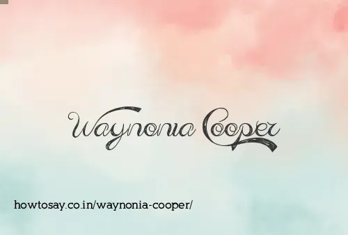 Waynonia Cooper