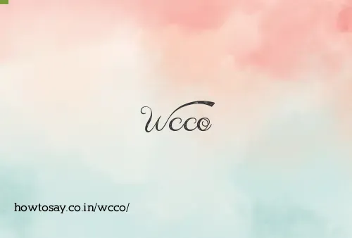 Wcco