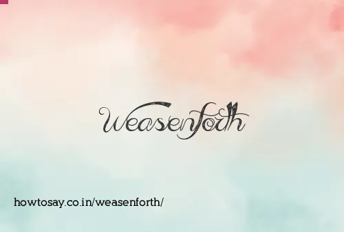 Weasenforth