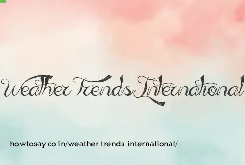 Weather Trends International