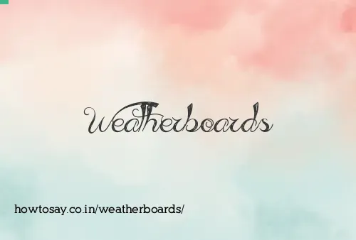 Weatherboards