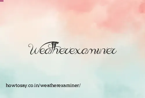 Weatherexaminer
