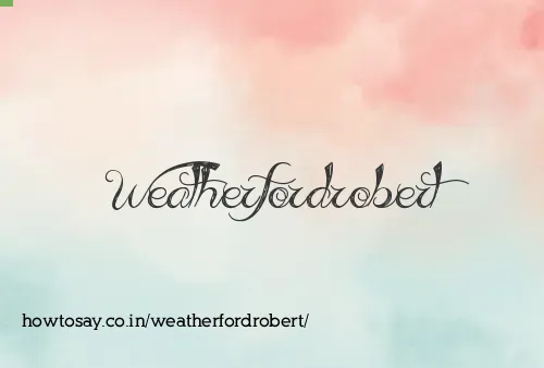 Weatherfordrobert