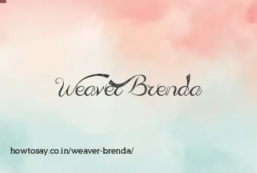 Weaver Brenda