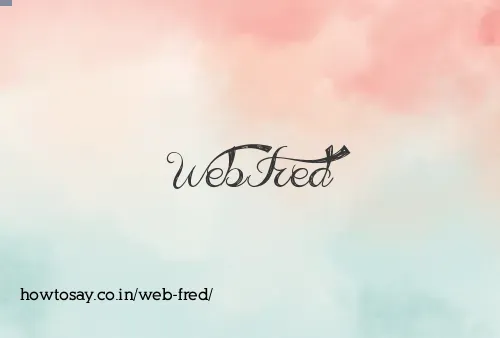 Web Fred