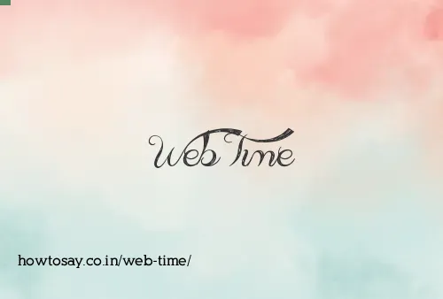 Web Time