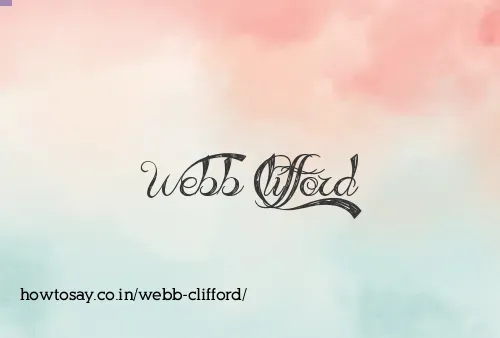 Webb Clifford