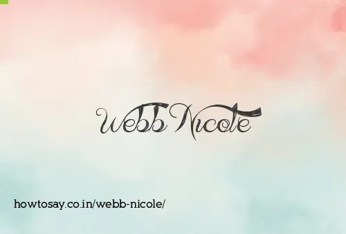 Webb Nicole