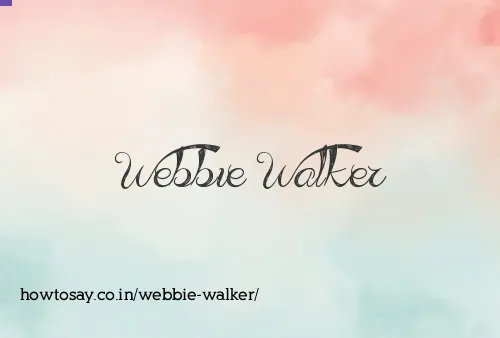 Webbie Walker