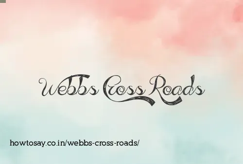 Webbs Cross Roads