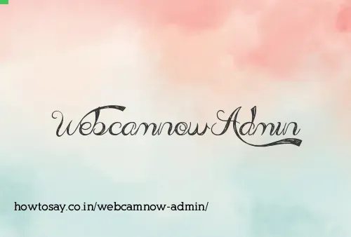 Webcamnow Admin