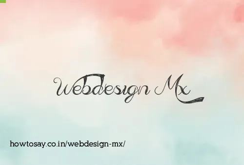 Webdesign Mx