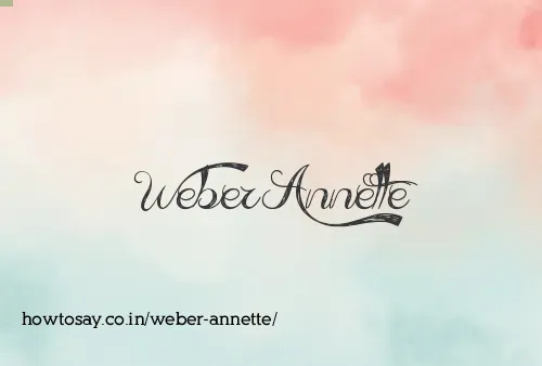 Weber Annette