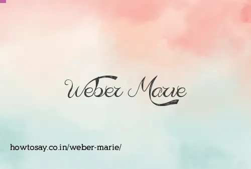 Weber Marie