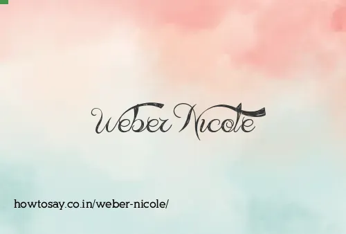 Weber Nicole