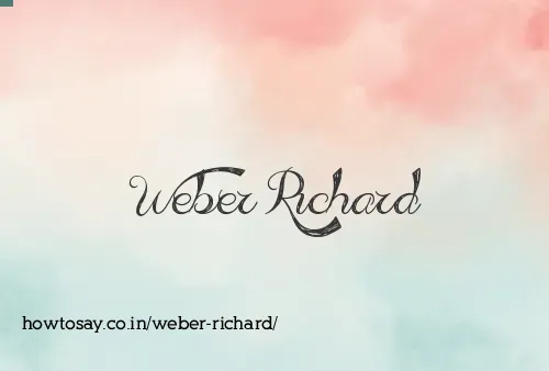 Weber Richard