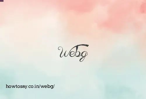 Webg