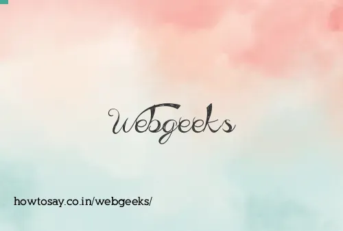 Webgeeks