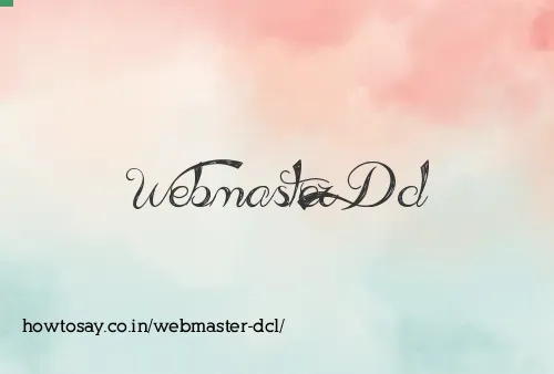 Webmaster Dcl