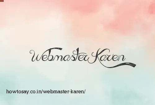 Webmaster Karen