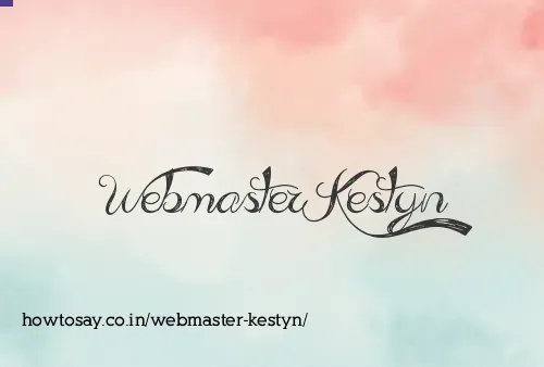 Webmaster Kestyn