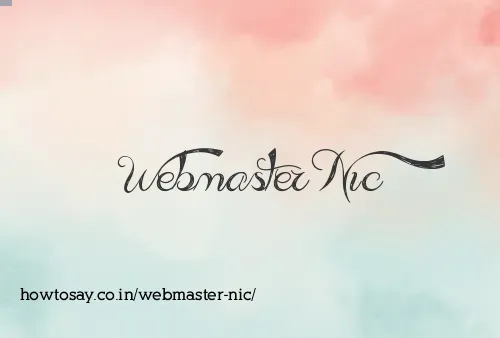 Webmaster Nic