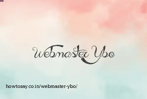 Webmaster Ybo