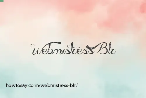 Webmistress Blr