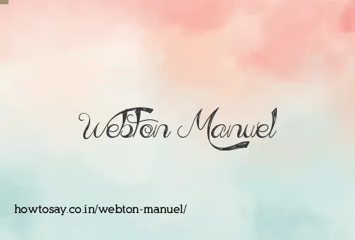 Webton Manuel