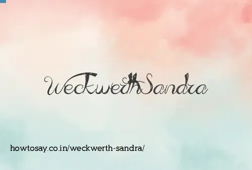 Weckwerth Sandra