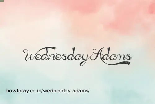 Wednesday Adams