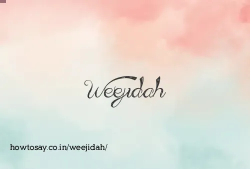 Weejidah