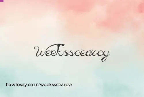 Weeksscearcy