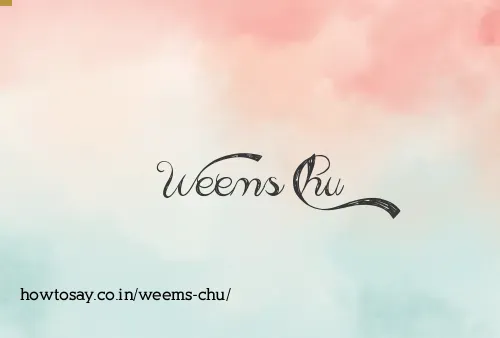 Weems Chu