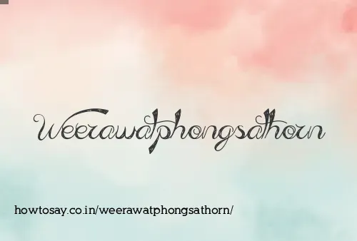 Weerawatphongsathorn