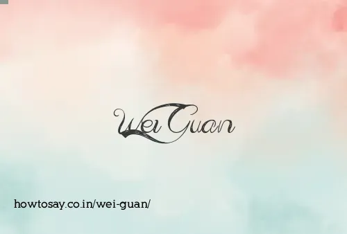 Wei Guan