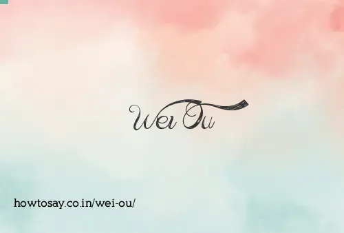 Wei Ou