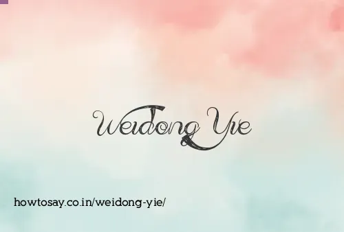 Weidong Yie