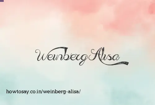Weinberg Alisa