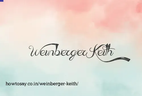 Weinberger Keith