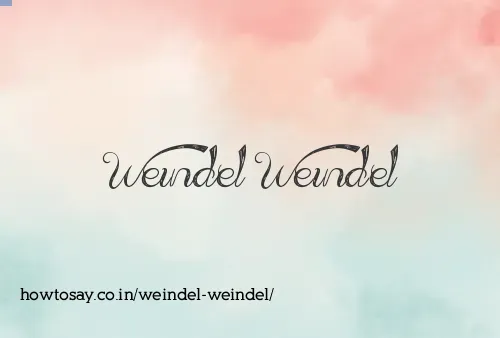 Weindel Weindel