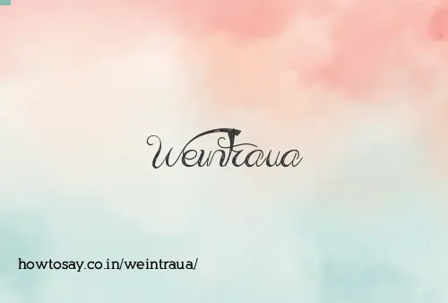 Weintraua