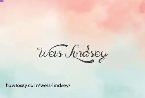 Weis Lindsey
